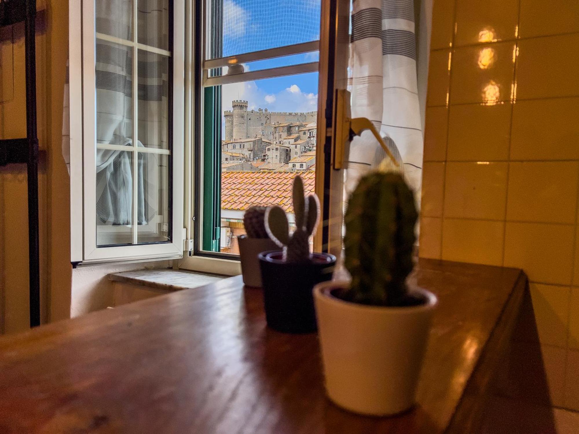 Apt Finestra Sul Castello, Vista Lago Wi-Fi Gratis Bracciano Kültér fotó